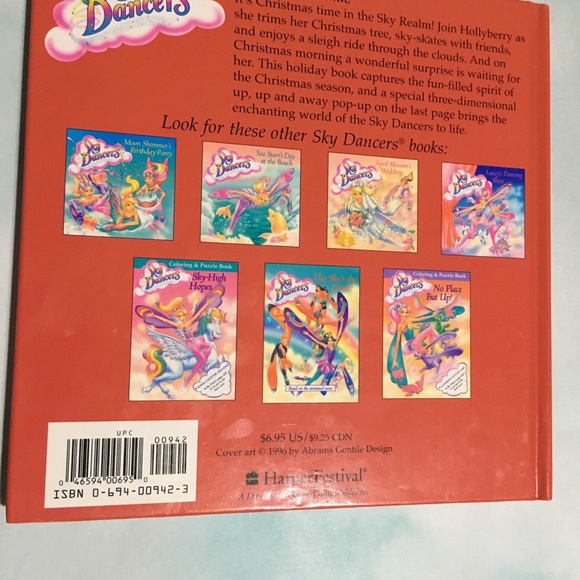 SKY DANCERS POP -UP CHRISTMAS BOOK NWT - Picture 12 of 12
